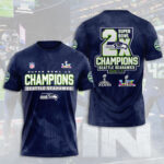 Seattle Seahawks 2025 Super Bowl LX Champions 3D Apparel – TANTN21023