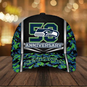 Seattle Seahawks 50th Anniversary Classic Cap – TMTHU4007