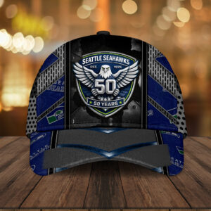 Seattle Seahawks 50th Anniversary 2026 Classic Cap – TMTHU3923