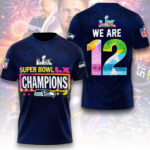 Seattle Seahawks Super Bowl LX Champions 3D Apparel – MAITM14767