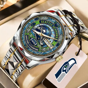 Seattle Seahawks Super Bowl LX Champions Alloy Luxury Quartz Watch - MAITM14797