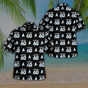 Star Trek 60th Anniversary 3D Hawaiian Apparel - VANDH4124