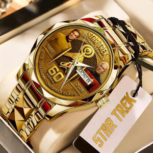 Star Trek 60th Anniversary Alloy Luxury Quartz Watch - TMTHU4084