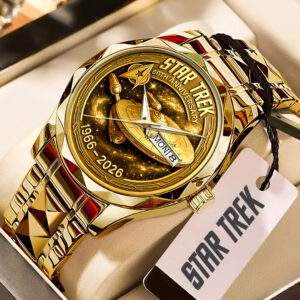 Star Trek 60th Anniversary Alloy Luxury Quartz Watch - GNE5241