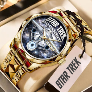 Star Trek 60th Anniversary Alloy Luxury Quartz Watch - GNE5247