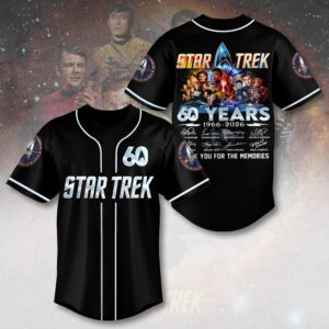 Star Trek 60th Anniversary Baseball Jersey - TANTN21235