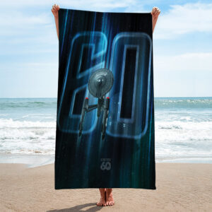 Star Trek 60th Anniversary Rectangle Beach Towel - TANTN21239
