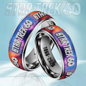 Star Trek 60th Anniversary Custom Alloy Ring - GNE5246