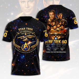 Star Trek 60th Anniversary 3D Apparel - HOATT16330