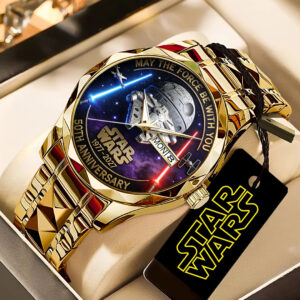Star Wars 50th Anniversary 2027 Alloy Luxury Quartz Watch - TANTN21318
