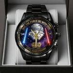 Star Wars 50th Anniversary 2027 Black Stainless Steel Watch – TANTN21319