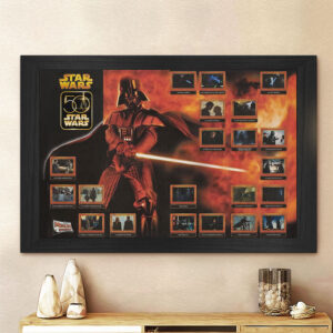 Star Wars 50th Anniversary Rectangle Canvas With Inner Frame - TMTHU3972