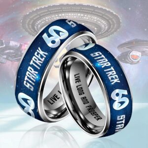 Star Trek 60th Anniversary Custom Alloy Ring - HOATT16361