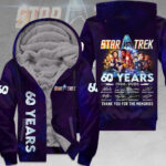 Star Trek 60th Anniversary 3D Fleece Zip Hoodie – TMTHU4008