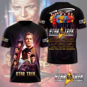 Star Trek 60th Anniversary 3D Apparel - TMTHU4101