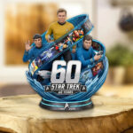 Star Trek 60th Anniversary Custom Shape Acrylic Plaque – TMTHU3721