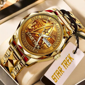 Star Trek 60th Anniversary Alloy Luxury Quartz Watch - TMTHU4082