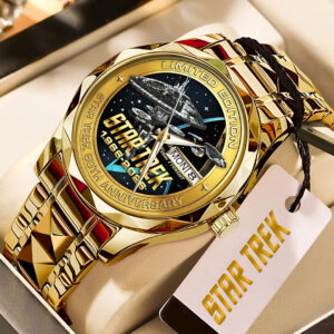 Star Trek 60th Anniversary Alloy Luxury Quartz Watch - TMTHU4091