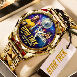 Star Trek 60th Anniversary Alloy Luxury Quartz Watch - TMTHU3765