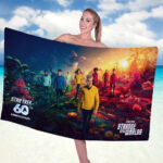 Star Trek 60th Anniversary Rectangle Beach Towel – GNE5204