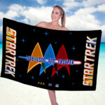 Star Trek 60th Anniversary Rectangle Beach Towel – GNE5214