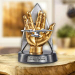 Star Trek 60th Anniversary Custom Shape Acrylic Plaque – VANDH5003