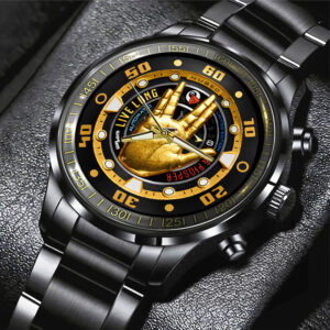 Star Trek 60th Anniversary Black Stainless Steel Watch - VANDH4116