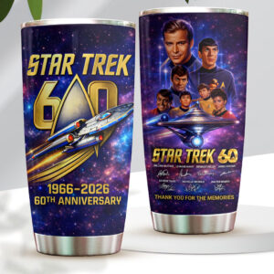 Star Trek 60th Anniversary Tumbler Cup - GNE5249