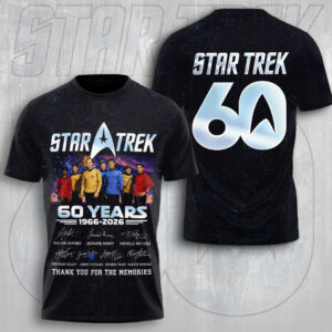 Star Trek 60th Anniversary 3D Apparel - VANDH4004