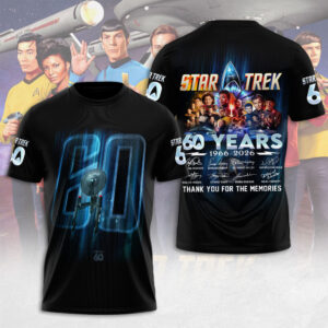 Star Trek 60th Anniversary 3D Apparel - TANTN21253