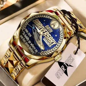 Star Trek 60th Anniversary 2026 Alloy Luxury Quartz Watch - TANTN21074