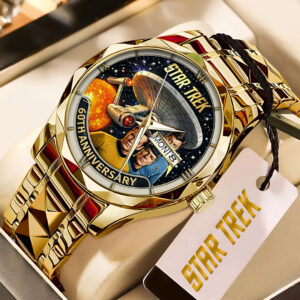 Star Trek 60th Anniversary 2026 Alloy Luxury Quartz Watch - TMTHU3932
