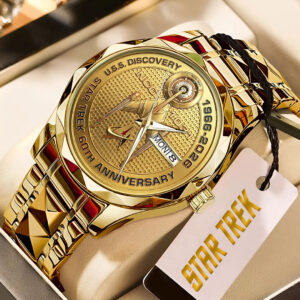 Star Trek 60th Anniversary 2026 Alloy Luxury Quartz Watch - TMTHU3973