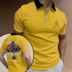 Star Trek 60th Anniversary 2026 Zip Polo Shirt – TANTN21276