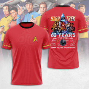Star Trek 60th Anniversary 2026 3D Apparel - TANTN21258