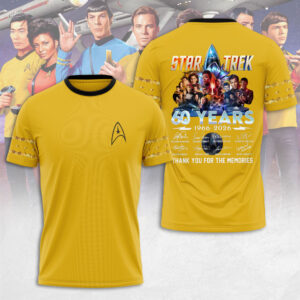 Star Trek 60th Anniversary 2026 3D Apparel - TANTN21260