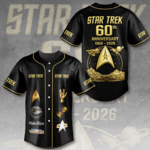 Star Trek 60th Anniversary Baseball Jersey - VANDH4008