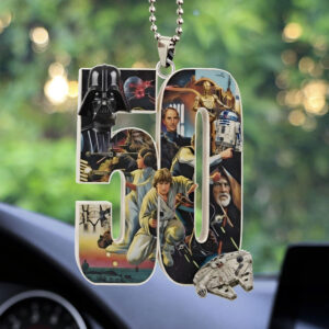 Star Wars 50th Anniversary Custom shape 1-sided Acrylic Car Ornament - TMTHU4100