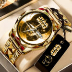 Star Wars 50th Anniversary Alloy Luxury Quartz Watch – GNE5185