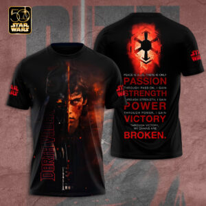 Star Wars x Darth Vader 50th Anniversary 3D Apparel - GNE5225