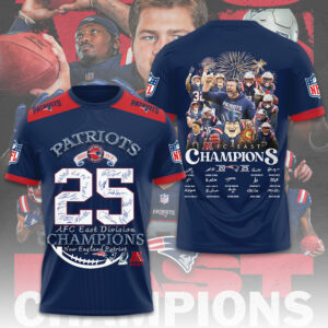 New England Patriots 3D Apparel - TMTHU3773