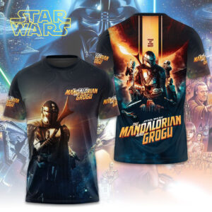 Star Wars x Mandalorian 3D Apparel - TMTHU3920