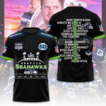 Seattle Seahawks 2025 Super Bowl LX Champions 3D Apparel – TMTHU3995