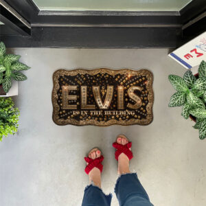 Elvis Presley Custom Shape Doormat - TANTN20816