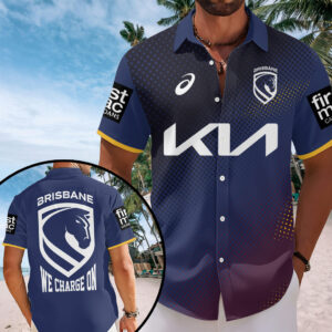 Brisbane Broncos 2026 Short Sleeve Button-Down Shirt – TANTN20876