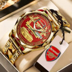 Arsenal FC 140th Anniversary 2026 Alloy Luxury Quartz Watch – TANTN20885