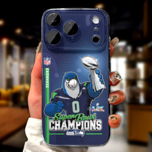 Seattle Seahawks 2025 Super Bowl LX Champions Phone Case – TANTN20999