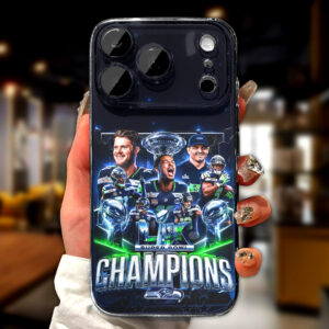 Seattle Seahawks 2025 Super Bowl LX Champions Phone Case – TANTN21001
