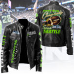 Seattle Seahawks 2025 Super Bowl LX Champions Motorcycle Leather Jacket – TANTN21080