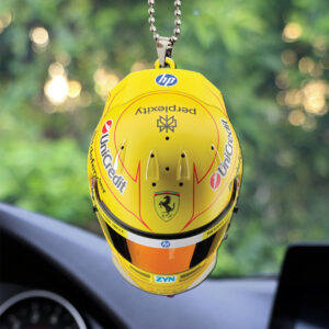 Scuderia Ferrari F1 Team x Lewis Hamilton 2026 Custom shape 2-sided Acrylic Car Ornament - TANTN21112